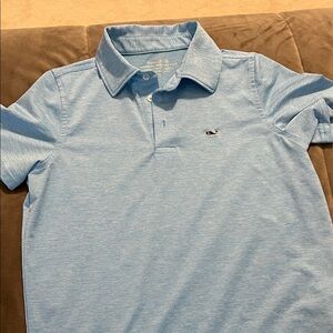 Boys Light Blue vineyard vines Polo Shirt